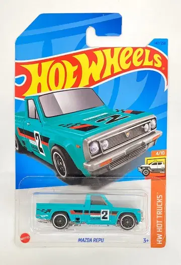 MATTEL HW HOT TRUCKS 4/10 HOTWHEELS MAZDA REPU 4/10