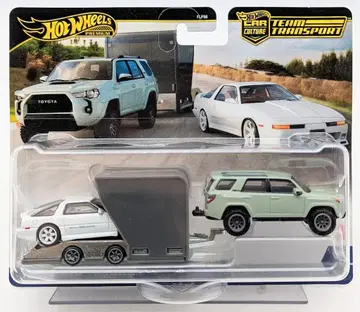 MATTEL HOTWHEELS TEAM TRANSPORT HRV37 '18 TOYOTA 4RUNNER/'89 TOYOTA SUPRA #72