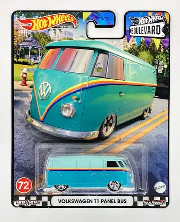 MATTEL HOTWHEELS BOULEVARD VOLKSWAGEN T1 PANEL BUS 72