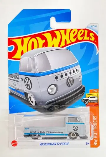 MATTEL HOTWHEELS HW HOT TRUCKS 1/10 HXR02 VOLKSWAGEN T2 PICKUP/ 그레이 42/250