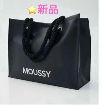 MOUSSY SOUVENIR 인조 가죽 백 마우지 토트백