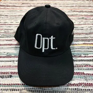 [ 새상품급 ] OPTSTUFF 오프트스태프 캡 블랙