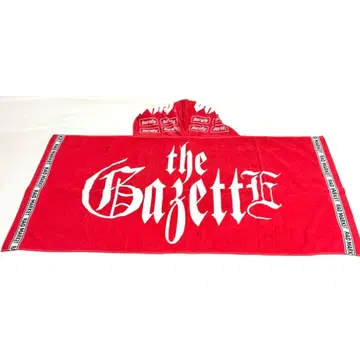 the GazettE BIAB3 후드 타월