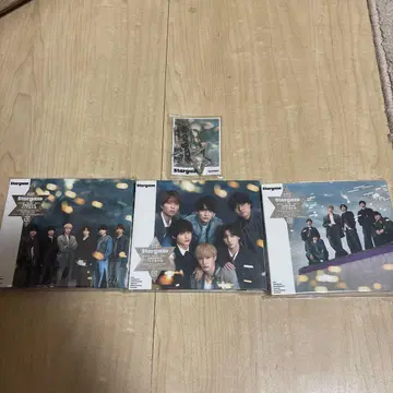 SixTONES Stargaze 3 형태 세트