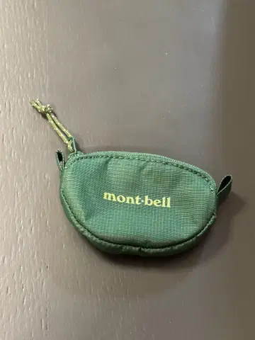 mont-bell 코인 케이스 그린 코인 퍼스