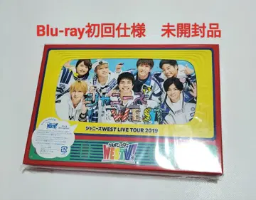 쟈니즈 WEST / 라이브 2019 WESTV 초회 사양 블루레이 미개봉품