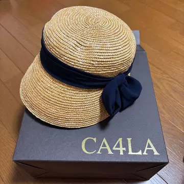 CA4LA 밀짚모자 리본 포함