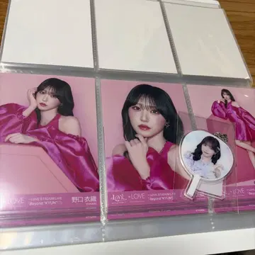 =LOVE 노구치 이오리 브로마이드 굿즈 세트