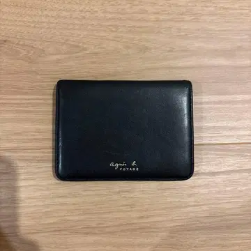 agnes b. VOYAGE 카드 케이스 블랙