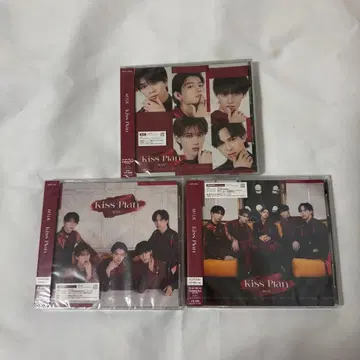 M!LK Kiss Plan CD 3형태 세트 미개봉