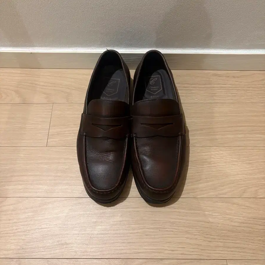 소다 남성 페니로퍼 AMM103 브라운 255
