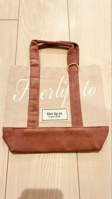Herlipto 루미네 HLT 미니 토트 로즈