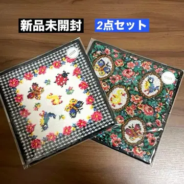 [ 미개봉 새상품 ] 페이러 하이디 앤티크 & 써니 하이디 데이 손수건 2장 세트