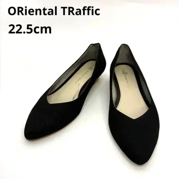 ORiental TRaffic 22.5 웨지솔 펌프스 블랙