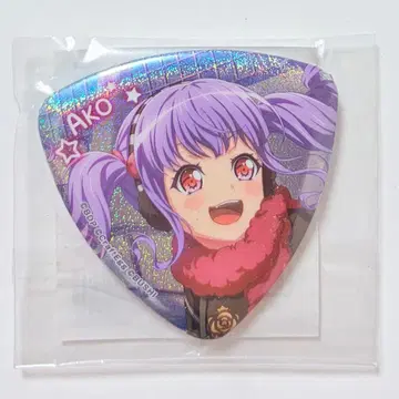 뱅드림 타마미쿠지 피크형 캔뱃지 우다가와 아코 Roselia 걸파