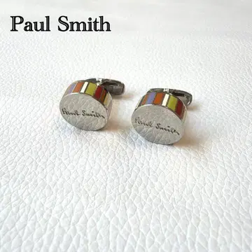 Paul Smith 폴스미스 커프 링크스 시그니처 스트라이프 로고