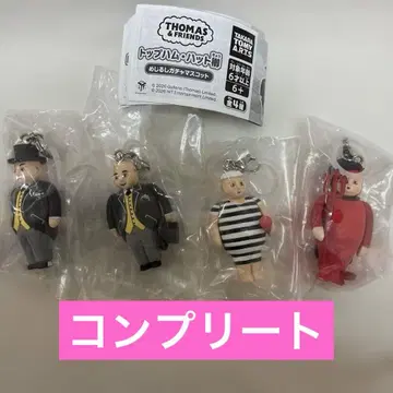 톱햄 햇 경 메지루시 가챠 마스코트 전 4종 컴프 세트