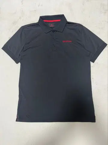 BRIEFING 골프웨어 피케 셔츠 블랙 XL