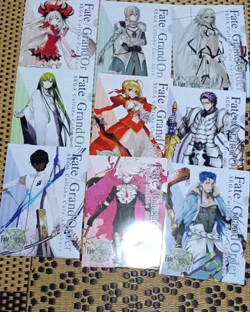 fate 아키하바라 콜라보 카페 클리어 파일