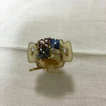 컴플렉스 비즈 헤어 클립