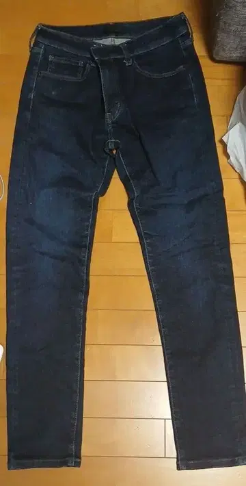 UNIQLO 유니클로 남성용 데님 팬츠 인디고 32인치