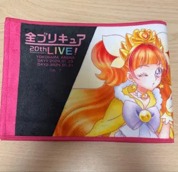 전 프리큐어 20th LIVE 머플러 타월 Go! 프린세스 프리큐어
