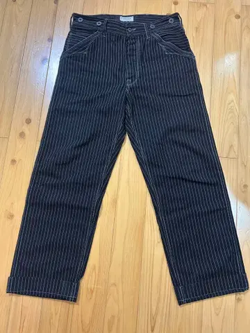 schott 히코리 데님 팬츠 32
