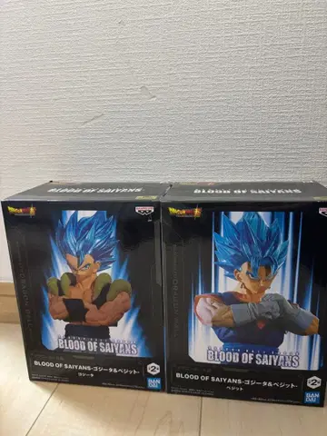 미개봉 새상품 드래곤볼 BLOOD OF SAIYANS 2체 세트