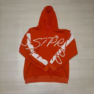 스토푸리 STPR 로고 후드티 오렌지