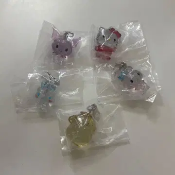 산리오 캐릭터즈 크리스탈 메지루시 액세서리 컴프 세트