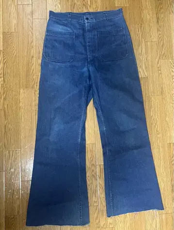 US.NAVY 80s 세일러 데님 팬츠 32XL