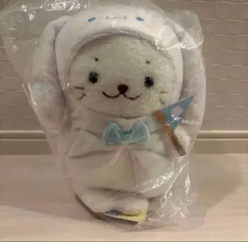시로땅 산리오 콜라보 시나모롤 키링 봉제 인형