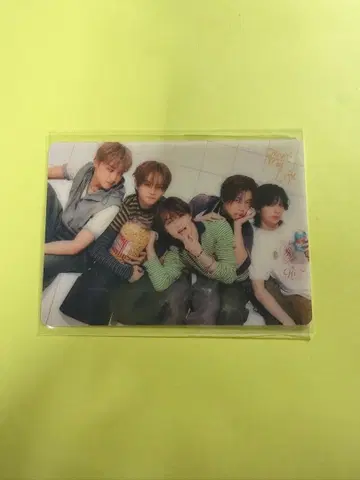 STARGLOW Drivin' My Life 특전 집합 클리어 카드