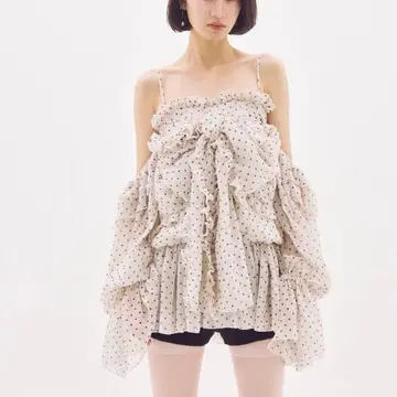 Deci Couture 2WAY RIBBON TUNIC