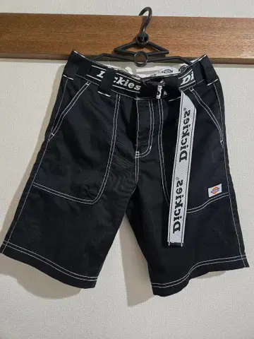Dickies 하프 팬츠 블랙 28인치