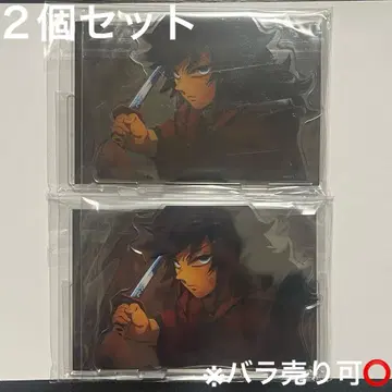 토미오카 기유 장면 그대로 아크릴 스탠드 2개 ufotable 콜라보 카페
