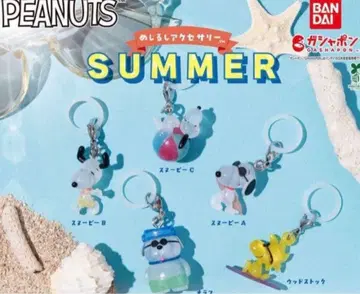 PEANUTS 메지루시 액세서리 SUMMER 전 5종 컴플리트