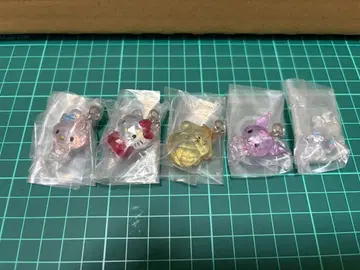 산리오 캐릭터즈 크리스탈 메지루시 액세서리 5종 세트