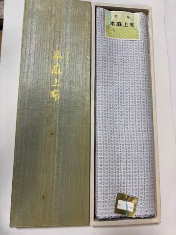 순수 린넨 오미 본장 상포 옷감
