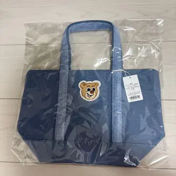 [새상품] 러브리 바이 페이러 올드 테디 토트백 라이트 블루