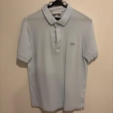 LACOSTE 라코스테 피케 셔츠 라이트 블루 FR2 US XS