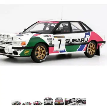 SUBARU 레거시 RS 1991 랠리 1/18