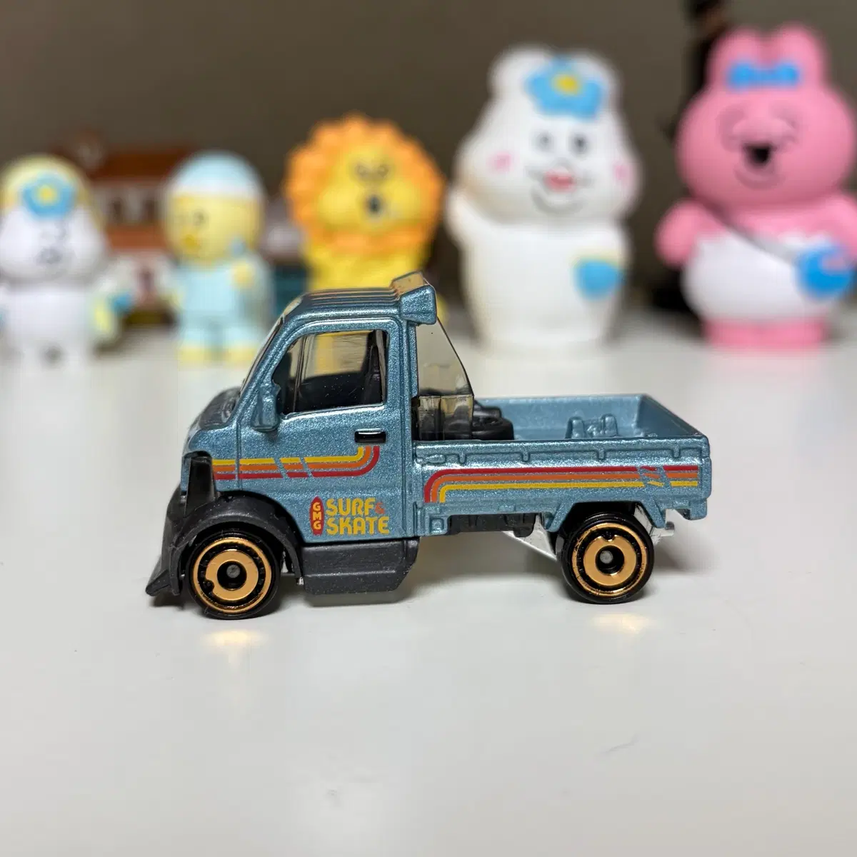 핫휠 마이티 K 트럭 SURF SKATE 미니카 다이캐스트