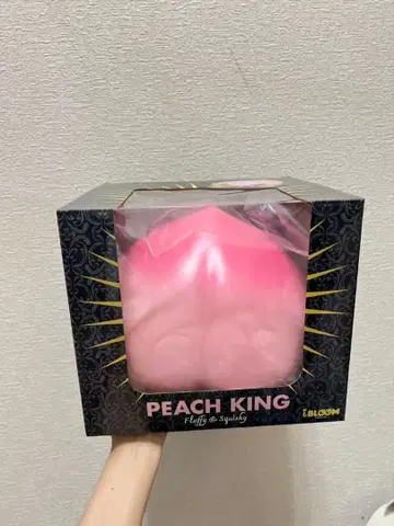 아이러브피치킹 특대형 peach bloom 블루