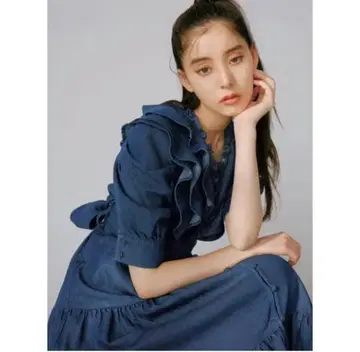 스나이델 신키 유코 Sweet 데님 원피스