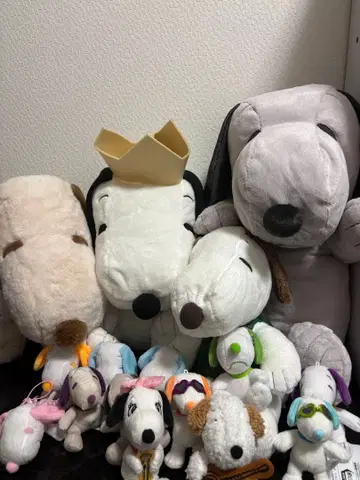 스누피 봉제 인형 세트