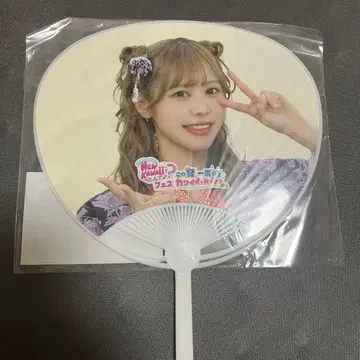 FRUITS ZIPPER 나카가와 루나 미니 부채