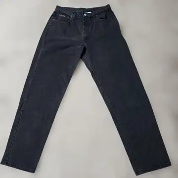 Calvin Klein 블랙 데님 팬츠