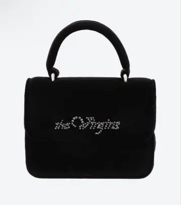The virgins bijou velvet hand bag
