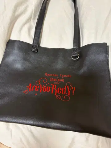 야마다 료스케 투어 백 Are You Red.Y? 즉시 발송